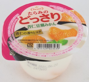 たらみのどっさり　杏仁豆腐みかん
